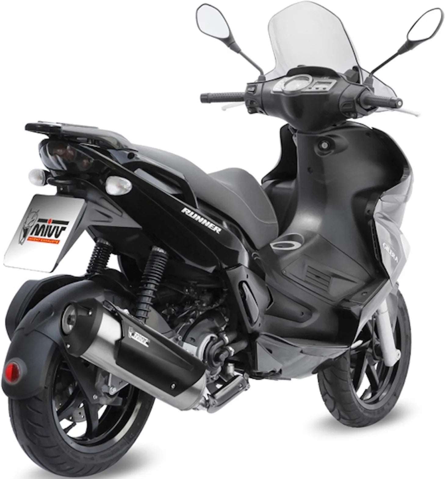 Komplette Abgasanlage Mit Katalysator Und Geräuschzulassung Urban Edelstahl - Mivv Kompatibel Mit Gilera Nexus 250 (2006-2007)