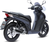 Komplette Auspuffanlage Ohne Katalysator Und Mit Geräuschzulassung Urban Edelstahl - Mivv Kompatibel Mit Honda Sh 125 (2002-2012)