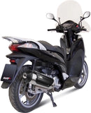 Komplette Auspuffanlage Ohne Katalysator Und Mit Geräuschzulassung Urban Edelstahl - Mivv Kompatibel Mit Honda Sh 300 (2007-2014)