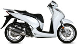 Komplette Abgasanlage Mit Katalysator Und Geräuschzulassung Urban Edelstahl - Mivv Kompatibel Mit Honda Sh 300 (2015-2016)
