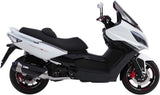 Komplette Auspuffanlage Ohne Katalysator Und Mit Geräuschzulassung Urban Edelstahl - Mivv Kompatibel Mit Kymco Xciting 500 (2005-2014)