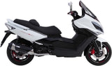 Komplette Abgasanlage Mit Katalysator Und Geräuschzulassung Urban Edelstahl - Mivv Kompatibel Mit Kymco Xciting 500 (2005-2014)