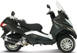 Komplette Abgasanlage Mit Katalysator Und Geräuschzulassung Urban Edelstahl - Mivv Kompatibel Mit Piaggio Mp3 125 (2006-2007)