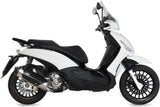 Komplette Abgasanlage Mit Katalysator Und Geräuschzulassung Urban Edelstahl - Mivv Kompatibel Mit Piaggio Beverly 125 (2014-2016)
