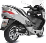 Komplette Abgasanlage Mit Katalysator Und Geräuschzulassung Urban Edelstahl - Mivv Kompatibel Mit Suzuki An 400 Burgman (2006-2016)