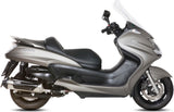 Complete Non-Catalytic Exhaust System With Sound Certification Urban Stainless Steel - Mivv Compatible With Yamaha Majesty 400 (2007-2014)