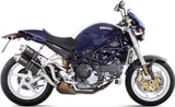 Dual Exhaust System With Sound Certification Gp Carbon - Mivv Compatible With Ducati Monster S2R 1000 (2006-2007)