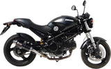 Doppelauspuffanlage Ohne Katalysator Mit Geräuschzulassung Gp Carbon - Mivv Kompatibel Mit Ducati Monster 695 (2006-2008)