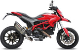 Auspuffendstück Ohne Katalysator Und Mit Geräuschzulassung Suono Edelstahl Carbon - Mivv Kompatibel Mit Ducati Hyperstrada 821 (2013-2015)