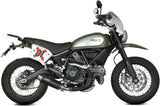 Auspuffendstück Ohne Katalysator Und Mit Geräuschzulassung Gppro Stahl Schwarz - Mivv Kompatibel Mit Ducati Scrambler 800 (2015-2020)