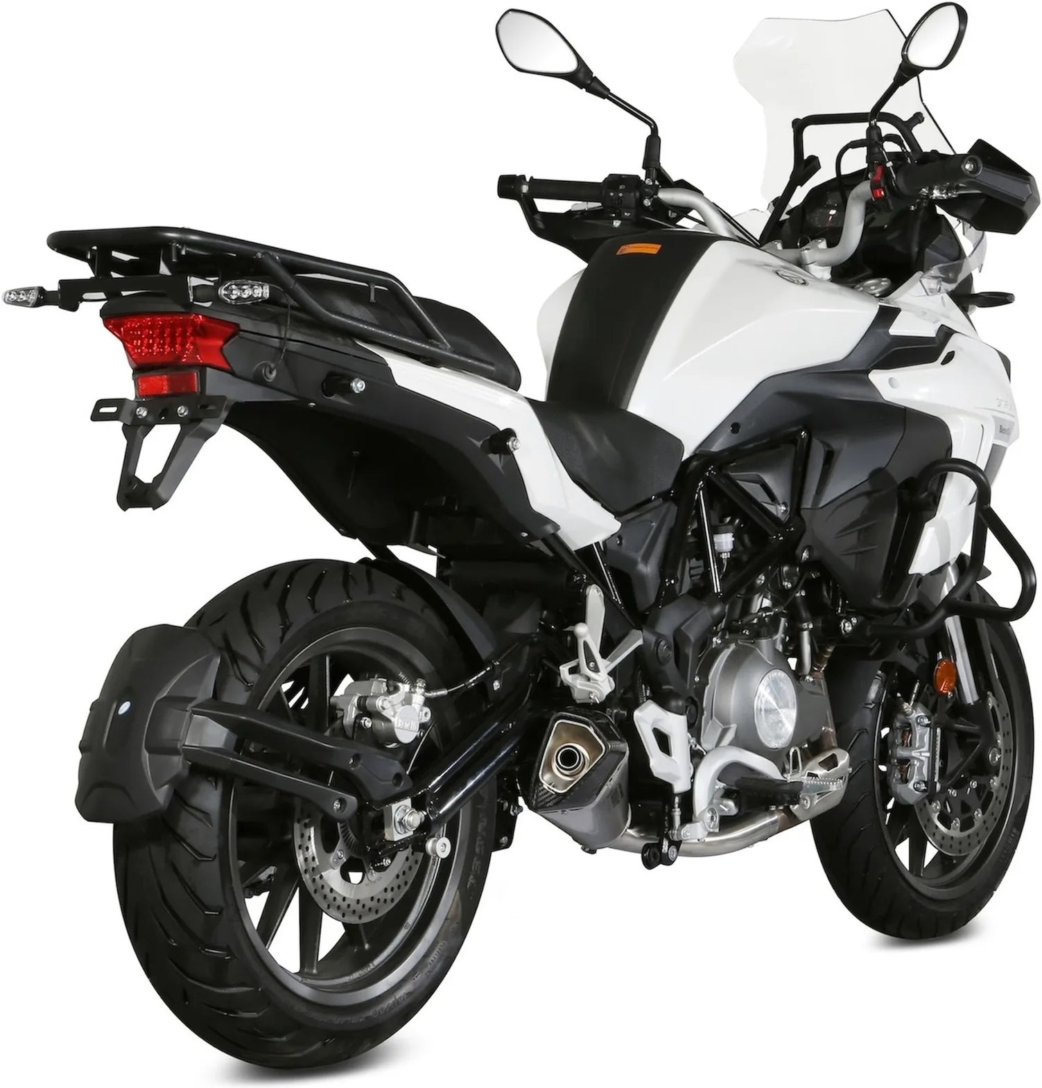 Auspuffendstück Mit Geräuschzulassung Delta Race Edelstahl Carbon - Mivv Kompatibel Mit Benelli Trk 502 (2017-2024)