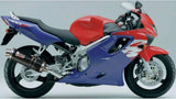 Auspuffendstück Mit Geräuschzulassung Oval Carbon - Mivv Kompatibel Mit Honda Cbr 600 F (1999-2000)