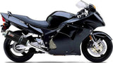 Doppelauspuffanlage Ohne Katalysator Mit Geräuschzulassung Oval Carbon - Mivv Kompatibel Mit Honda Cbr 1100 Xx (1997-2006)