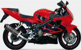 Katalysiertes Auspuffendstück Mit Geräuschzulassung Oval Carbon Carbon - Mivv Kompatibel Mit Honda Cbr 600 F (2001-2010)