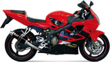 Katalysiertes Auspuffendstück Mit Geräuschzulassung Gp Stahl Schwarz - Mivv Kompatibel Mit Honda Cbr 600 Fs (2001-2003)