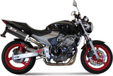 Auspuffendstück Ohne Katalysator Und Mit Geräuschzulassung Oval Carbon Carbon - Mivv Kompatibel Mit Honda Hornet 600 (2003-2006)