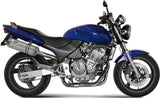 Auspuffendstück Ohne Katalysator Und Mit Geräuschzulassung Oval Edelstahl - Mivv Kompatibel Mit Honda Hornet 600 (2003-2006)