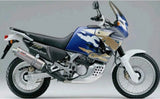 Auspuffendstück Mit Geräuschzulassung Oval Titan - Mivv Kompatibel Mit Honda Xrv 750 Africa Twin (1993-2002)