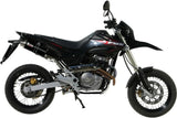 Doppelauspuffanlage Mit Geräuschzulassung Gp Stahl Schwarz - Mivv Kompatibel Mit Honda Fmx 650 (2005-2006)