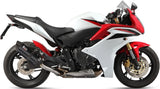 Auspuffendstück Mit Geräuschzulassung Suono Stahl Schwarz Carbon - Mivv Kompatibel Mit Honda Hornet 600 (2007-2013)