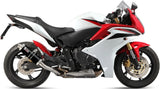 Auspuffendstück Mit Geräuschzulassung Gp Stahl Schwarz - Mivv Kompatibel Mit Honda Hornet 600 (2007-2013)