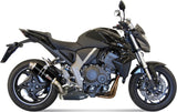 Auspuffendstück Mit Geräuschzulassung Gp Stahl Schwarz - Mivv Kompatibel Mit Honda Cb 1000 R (2008-2017)