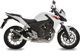 Auspuffendstück Mit Geräuschzulassung Gp Carbon - Mivv Kompatibel Mit Honda Cb 500 F (2013-2015)