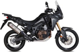 Auspuffendstück Ohne Katalysator Und Mit Geräuschzulassung Oval Titan Carbon - Mivv Kompatibel Mit Honda Crf 1000 L Africa Twin (2016-2019)