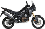 Auspuffendstück Mit Geräuschzulassung Speed Edge Stahl Schwarz Carbon - Mivv Kompatibel Mit Honda Crf 1000 L Africa Twin (2016-2019)