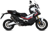 Komplette Auspuffanlage Ohne Katalysator Und Mit Geräuschzulassung Suono Stahl Schwarz Carbon - Mivv Kompatibel Mit Honda X-Adv 750 (2017-2024)