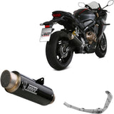 Komplette Abgasanlage Mit Katalysator Und Geräuschzulassung Gppro Carbon - Mivv Kompatibel Mit Honda Cbr 650 R (2019-2023)