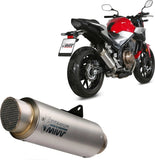 Auspuffendstück Mit Geräuschzulassung Gppro Titan - Mivv Kompatibel Mit Honda Cb 500 F (2019-2024)