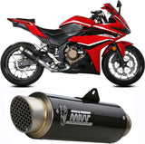 Auspuffendstück Mit Geräuschzulassung Gppro Carbon - Mivv Kompatibel Mit Honda Cbr 500 R (2019-2020)