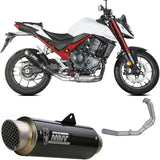 Komplette Auspuffanlage Ohne Katalysator Und Mit Geräuschzulassung Gppro Carbon - Mivv Kompatibel Mit Honda Cb 750 Hornet (2023-2024)