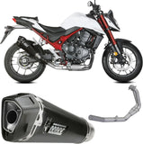 Komplette Auspuffanlage Ohne Katalysator Und Mit Geräuschzulassung Delta Race Carbon Carbon - Mivv Kompatibel Mit Honda Cb 750 Hornet (2023-2024)