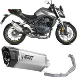 Komplette Auspuffanlage Ohne Katalysator Und Mit Geräuschzulassung Sr-1 Edelstahl - Mivv Kompatibel Mit Honda Cb 750 Hornet (2023-2024)