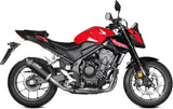 Auspuffendstück Mit Geräuschzulassung Ak-1 Stahl Schwarz Carbon - Mivv Kompatibel Mit Honda Cb 500 Hornet (2024)