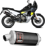 Auspuffendstück Mit Geräuschzulassung Dakar Stahl Schwarz - Mivv Kompatibel Mit Husqvarna Norden 901 (2022-2024)