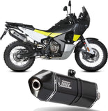 Auspuffendstück Mit Geräuschzulassung Speed Edge Stahl Schwarz Carbon - Mivv Kompatibel Mit Husqvarna Norden 901 (2022-2024)