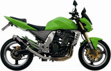 Doppelauspuffanlage Mit Geräuschzulassung Gp Stahl Schwarz - Mivv Kompatibel Mit Kawasaki Z 1000 (2003-2006)