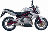 Auspuffendstück Ohne Katalysator Und Mit Geräuschzulassung X-Cone Edelstahl - Mivv Kompatibel Mit Kawasaki Er-6 N (2005-2011)