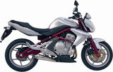 Non-Catalytic Exhaust Tip With Sound Certification X-Cone Stainless Steel - Mivv Compatible With Kawasaki Er-6 N (2005-2011)