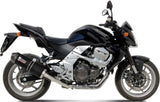 Auspuffendstück Ohne Katalysator Und Mit Geräuschzulassung Oval Carbon Carbon - Mivv Kompatibel Mit Kawasaki Z 750 (2007-2014)