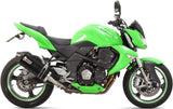 Doppelauspuffanlage Mit Geräuschzulassung Oval Carbon Carbon - Mivv Kompatibel Mit Kawasaki Z 1000 (2007-2009)