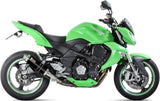 Doppelauspuffanlage Mit Geräuschzulassung Gp Stahl Schwarz - Mivv Kompatibel Mit Kawasaki Z 1000 (2007-2009)