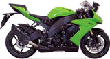 Auspuffendstück Mit Geräuschzulassung Suono Stahl Schwarz Carbon - Mivv Kompatibel Mit Kawasaki Zx-10R (2008-2010)
