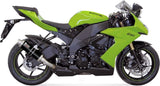Auspuffendstück Mit Geräuschzulassung Gp Stahl Schwarz - Mivv Kompatibel Mit Kawasaki Zx-10R (2008-2010)