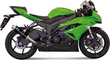 Auspuffendstück Mit Geräuschzulassung Gp Stahl Schwarz - Mivv Kompatibel Mit Kawasaki Zx 6R 636 (2013-2016)