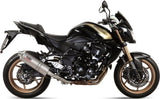 Katalysiertes Auspuffendstück Mit Geräuschzulassung Oval Edelstahl - Mivv Kompatibel Mit Kawasaki Z 750 R (2011-2014)