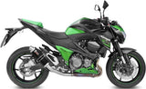 Exhaust Tip With Noise Certification Gp Carbon - Mivv Compatible With Kawasaki Z 800 (2013-2016)